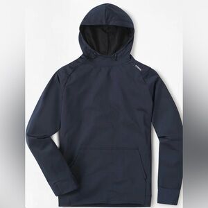 UNRL Navy Crossover Hoodie Size S